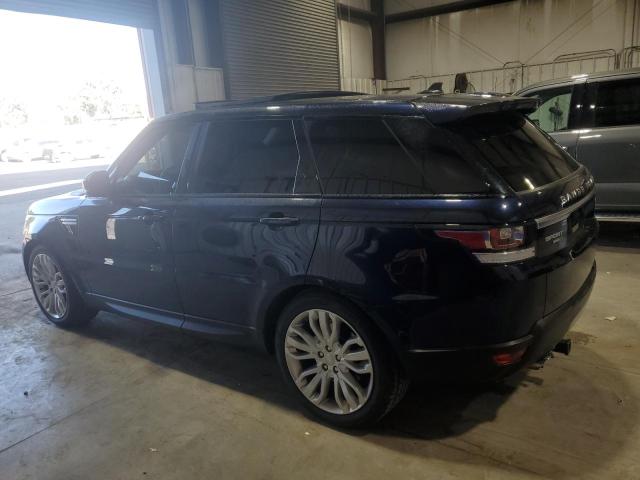 SALWR2PF4GA111377 - 2016 LAND ROVER RANGE ROVE HSE BLUE photo 2