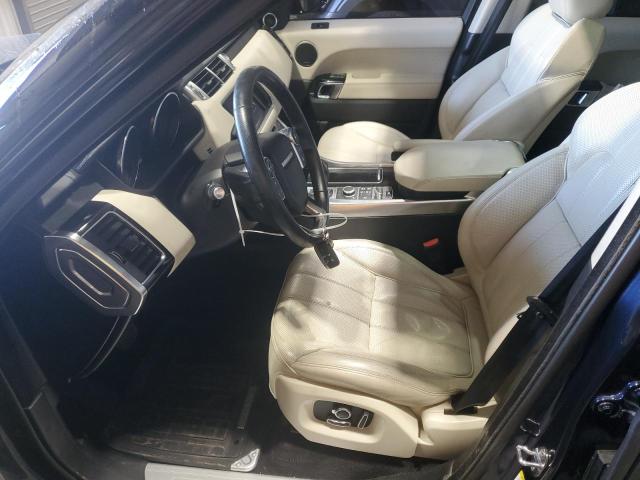 SALWR2PF4GA111377 - 2016 LAND ROVER RANGE ROVE HSE BLUE photo 7