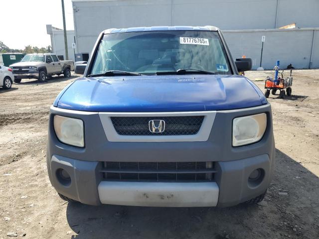 5J6YH28564L004334 - 2004 HONDA ELEMENT EX 蓝色 照片 5