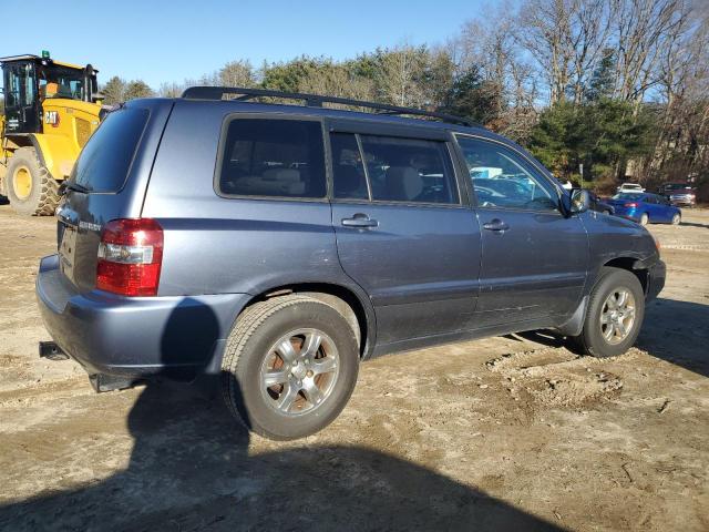 JTEEP21A640051802 - 2004 TOYOTA HIGHLANDER BLUE photo 3