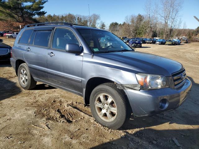 JTEEP21A640051802 - 2004 TOYOTA HIGHLANDER BLUE photo 4