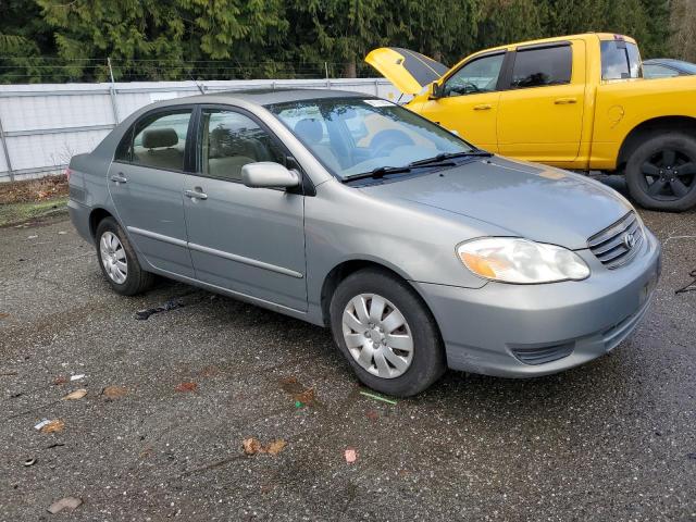 2T1BR32E13C117735 - 2003 TOYOTA COROLLA CE SILVER photo 4