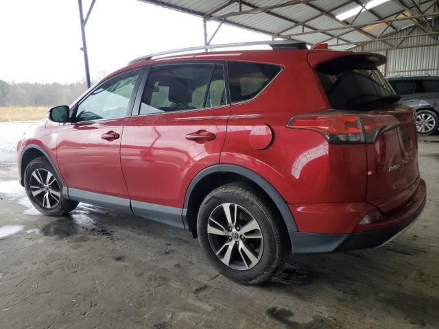 2T3RFREV2GW511066 - 2016 TOYOTA RAV4 XLE RED photo 2