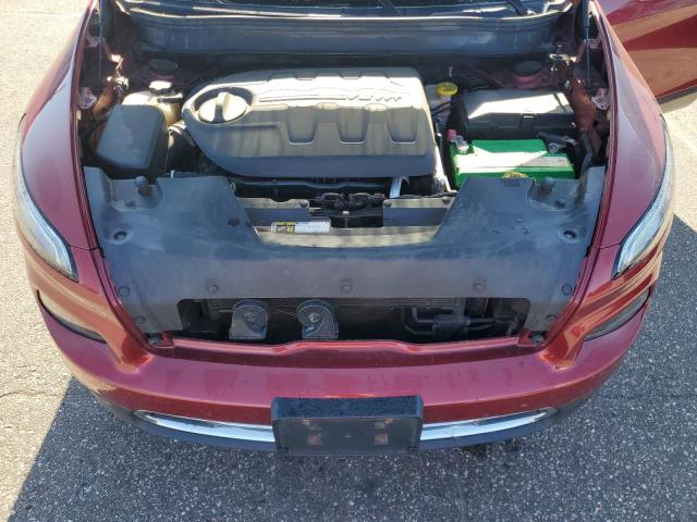 1C4PJMDS8HW545516 - 2017 JEEP CHEROKEE LIMITED 红色 照片 12