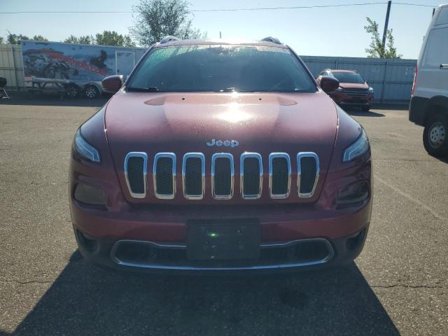 1C4PJMDS8HW545516 - 2017 JEEP CHEROKEE LIMITED 红色 照片 5