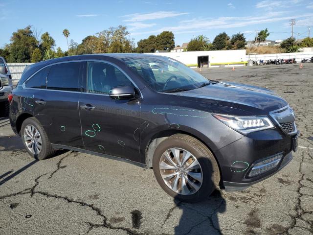 5FRYD4H47GB008631 - 2016 ACURA MDX TECHNOLOGY Сірий фото 4