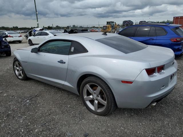 2G1FC1ED8B9139233 - 2011 CHEVROLET CAMARO LT SILVER photo 2