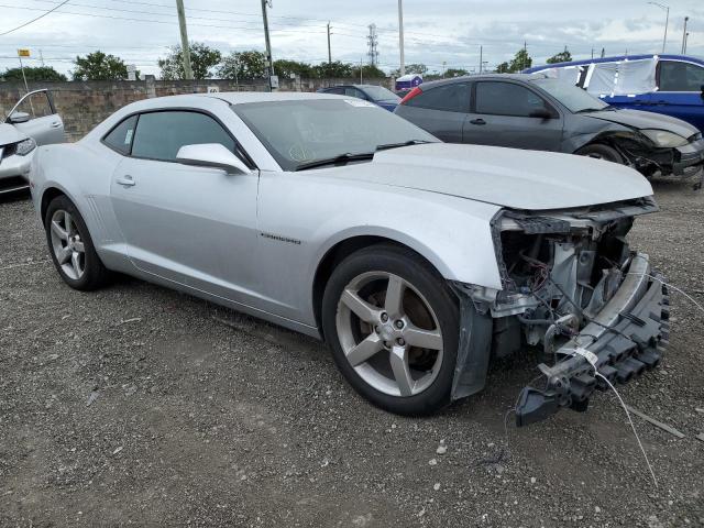 2G1FC1ED8B9139233 - 2011 CHEVROLET CAMARO LT SILVER photo 4