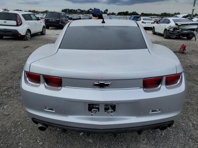 2G1FC1ED8B9139233 - 2011 CHEVROLET CAMARO LT SILVER photo 6