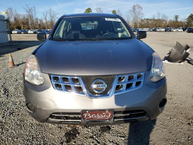 JN8AS5MT4DW546713 - 2013 NISSAN ROGUE S GRAY photo 5