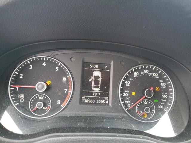 1VWBS7A3XFC056388 - 2015 VOLKSWAGEN PASSAT SE BLACK photo 9