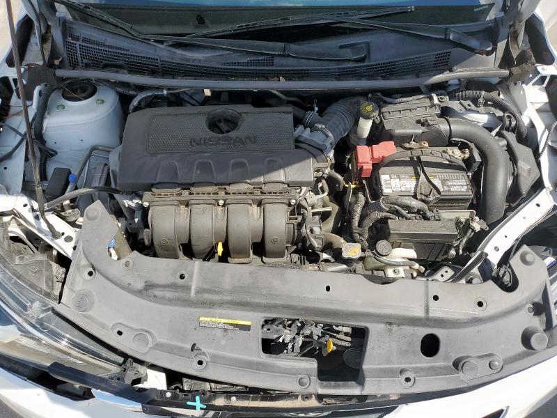 3N1AB7AP2KY302193 - 2019 NISSAN SENTRA S თეთრი ფოტო 11