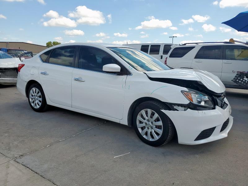 3N1AB7AP2KY302193 - 2019 NISSAN SENTRA S თეთრი ფოტო 4