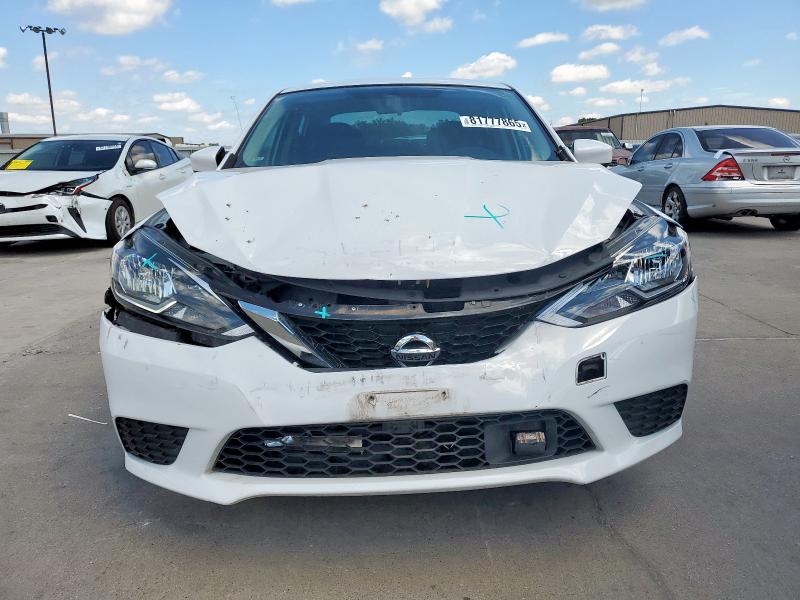 3N1AB7AP2KY302193 - 2019 NISSAN SENTRA S თეთრი ფოტო 5