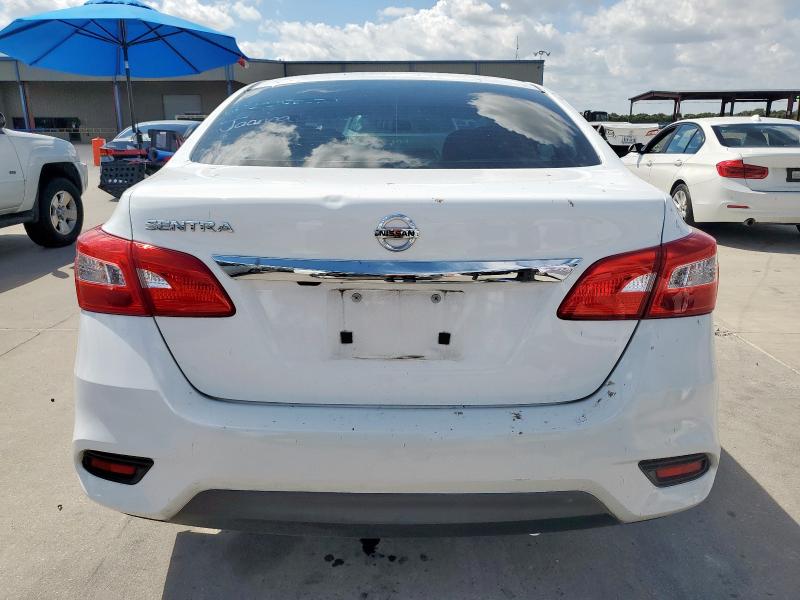 3N1AB7AP2KY302193 - 2019 NISSAN SENTRA S თეთრი ფოტო 6