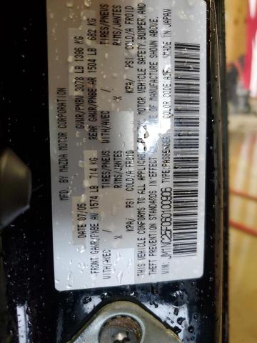 JM1NC25F060100906 - 2006 MAZDA MX-5 MIATA Siyah fotoğraf 13