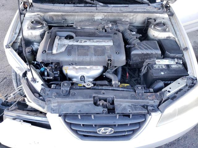 KMHDN46DX4U827986 - 2004 HYUNDAI ELANTRA GLS SILVER photo 11