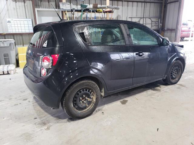 1G1JB6SH8D4242305 - 2013 CHEVROLET SONIC LS BLACK photo 3