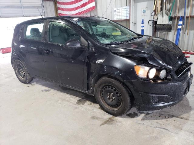 1G1JB6SH8D4242305 - 2013 CHEVROLET SONIC LS BLACK photo 4