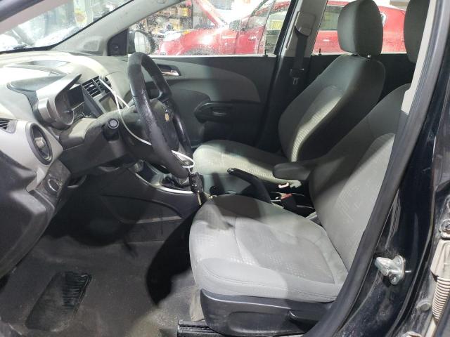 1G1JB6SH8D4242305 - 2013 CHEVROLET SONIC LS BLACK photo 7