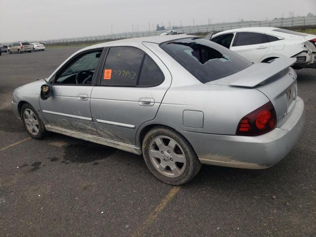 3N1AB51D04L735604 - 2004 NISSAN SENTRA SE-R SPEC V SILVER photo 2