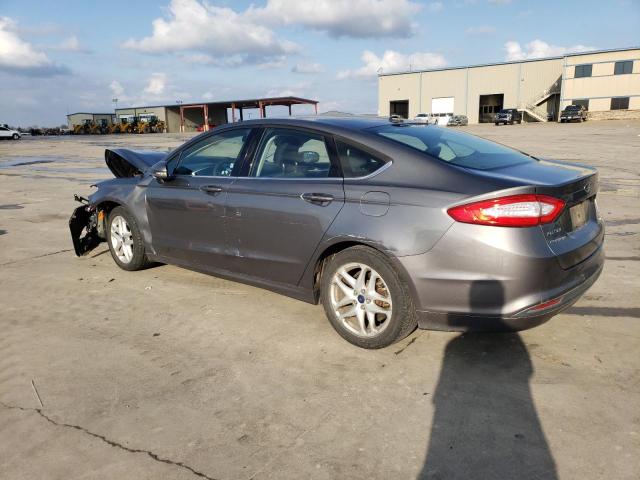 3FA6P0HR2DR385355 - 2013 FORD FUSION SE GRAY photo 2