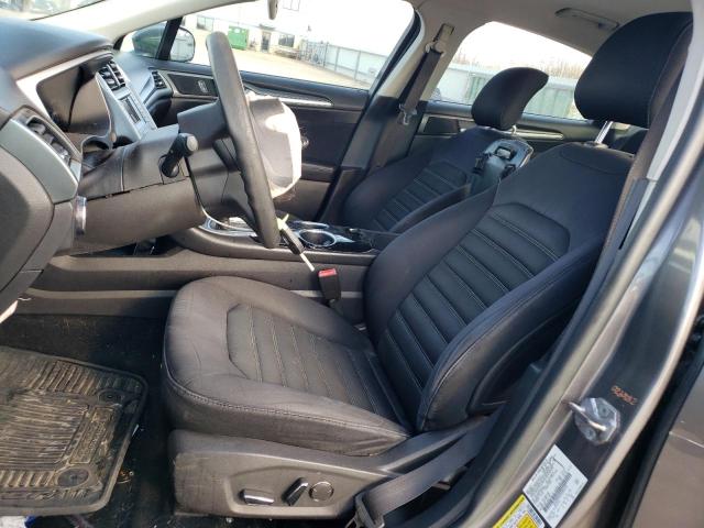 3FA6P0HR2DR385355 - 2013 FORD FUSION SE GRAY photo 7