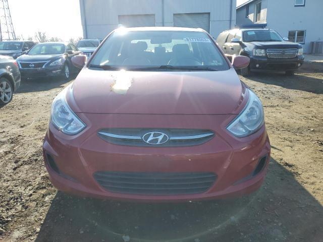 KMHCT4AE2FU798195 - 2015 HYUNDAI ACCENT GLS RED photo 5