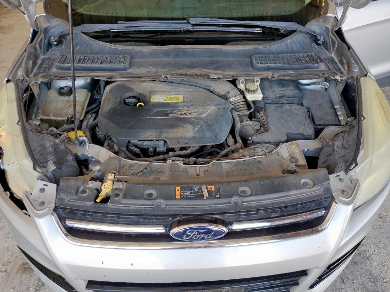 1FMCU0HX7DUD11258 - 2013 FORD ESCAPE SEL 银色 照片 12