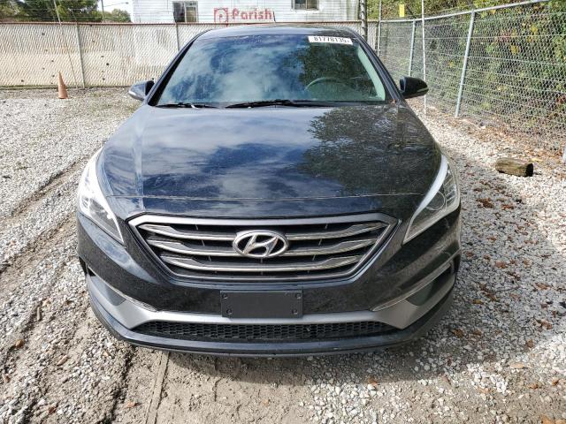 5NPE34AF1HH565802 - 2017 HYUNDAI SONATA SPORT Schwarz Foto 5