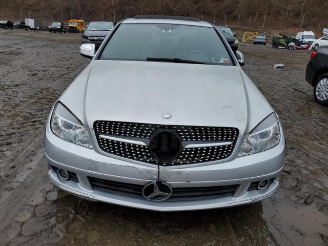 WDDGF54X18F070767 - 2008 MERCEDES-BENZ C 300 SILVER photo 5