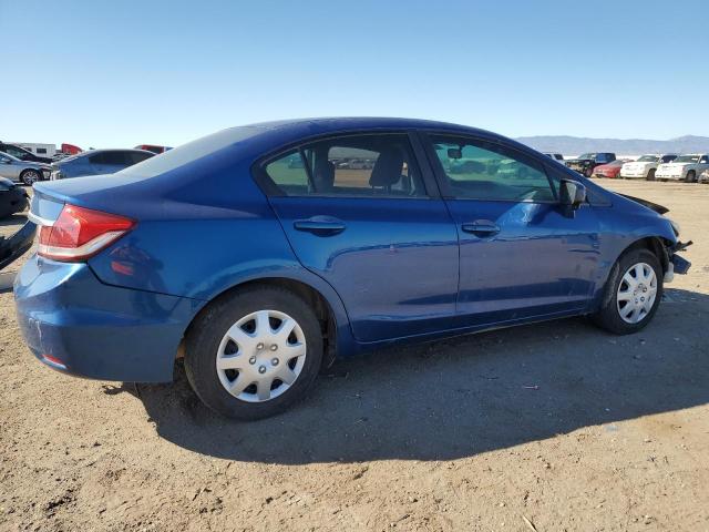 19XFB2F88EE055646 - 2014 HONDA CIVIC EX BLUE photo 3