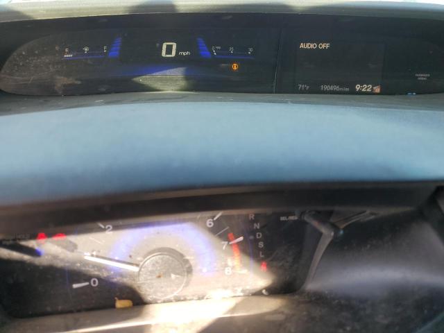 19XFB2F88EE055646 - 2014 HONDA CIVIC EX BLUE photo 9