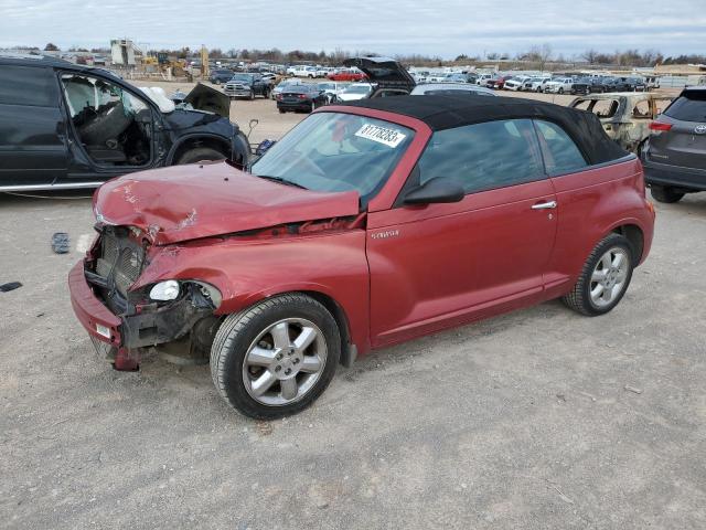 3C3EY55E85T327423 - 2005 CHRYSLER PT CRUISER TOURING RED photo 1