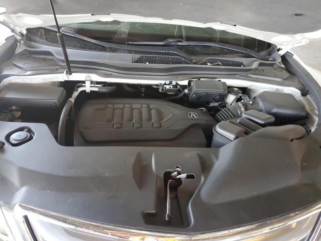 5FRYD4H23FB007408 - 2015 ACURA MDX WHITE photo 12