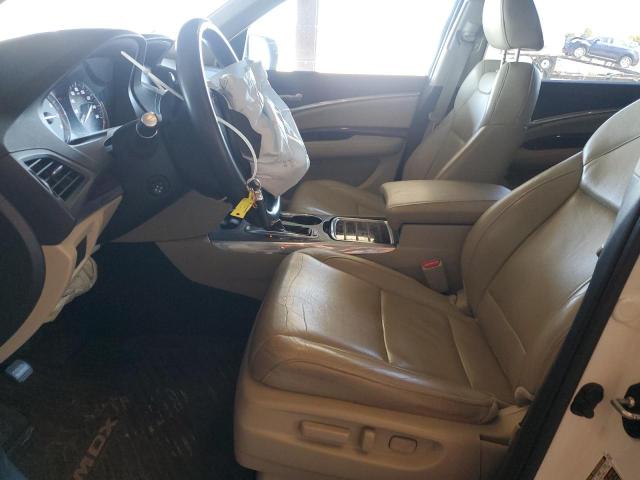 5FRYD4H23FB007408 - 2015 ACURA MDX WHITE photo 7