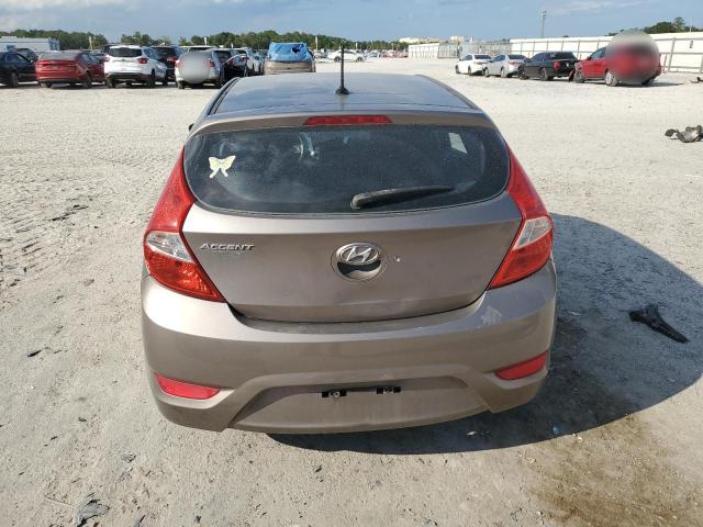 KMHCT5AE9CU057432 - 2012 HYUNDAI ACCENT GLS თაფლისფერი ფოტო 6