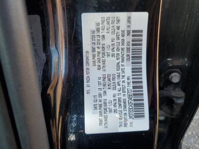 JM3TB3CA0F0456707 - 2015 MAZDA CX-9 TOURING BLACK photo 12