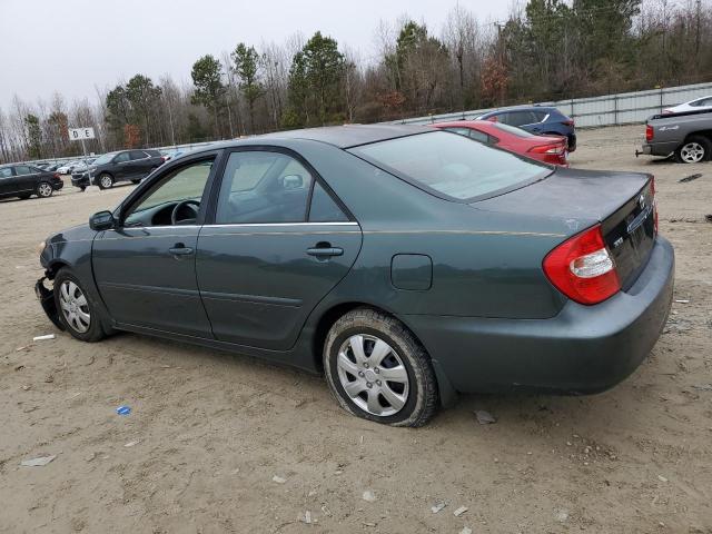 4T1BF32K43U563682 - 2003 TOYOTA CAMRY LE GREEN photo 2