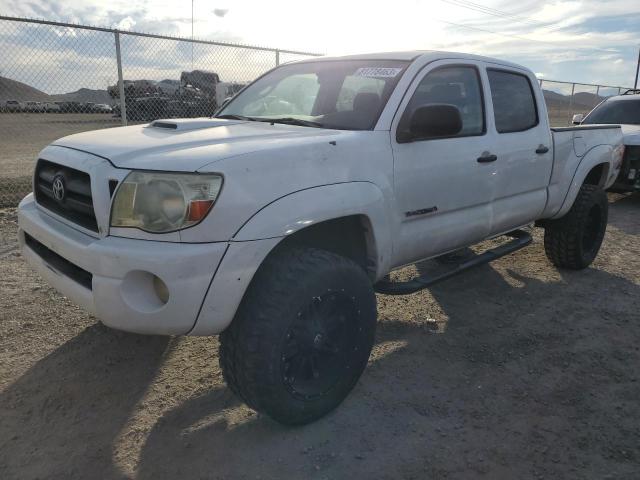 5TEKU72N45Z087374 - 2005 TOYOTA TACOMA DOUBLE CAB PRERUNNER LONG BED WHITE photo 1