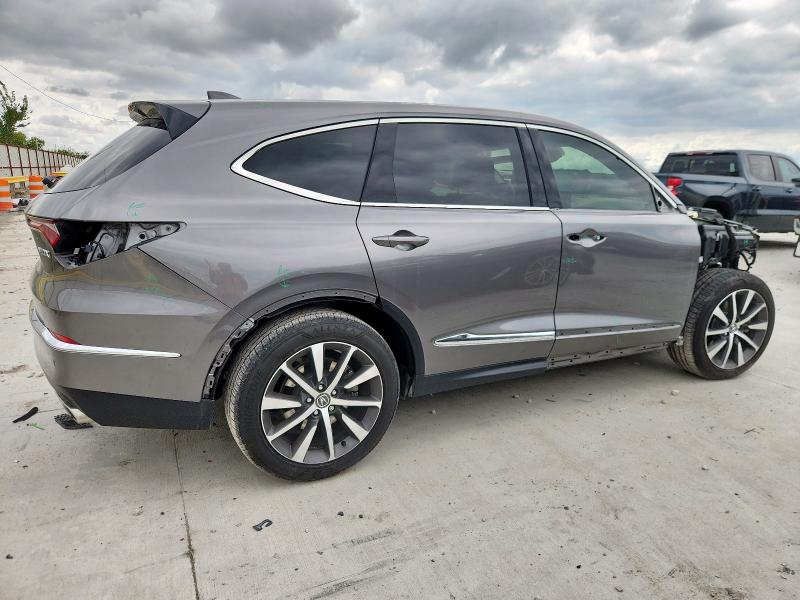 5J8YD9H49SL000388 - 2025 ACURA MDX TECHNOLOGY Gris foto 3