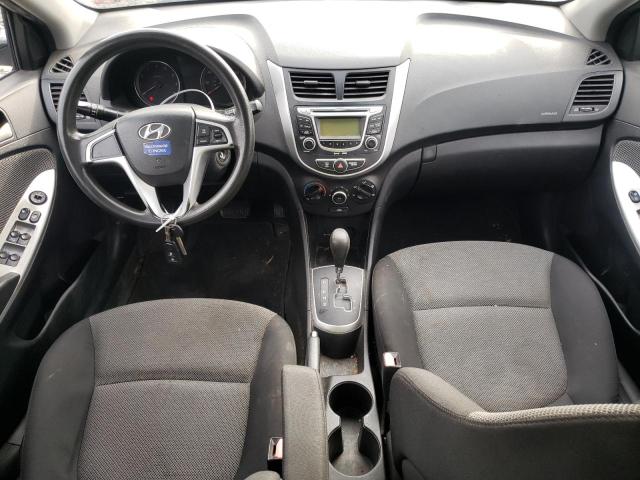 KMHCT5AE6CU028602 - 2012 HYUNDAI ACCENT GLS SILVER photo 8