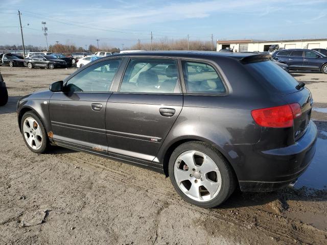 WAUKD78P06A163805 - 2006 AUDI A3 S-LINE 3.2 QUATTRO BLACK photo 2