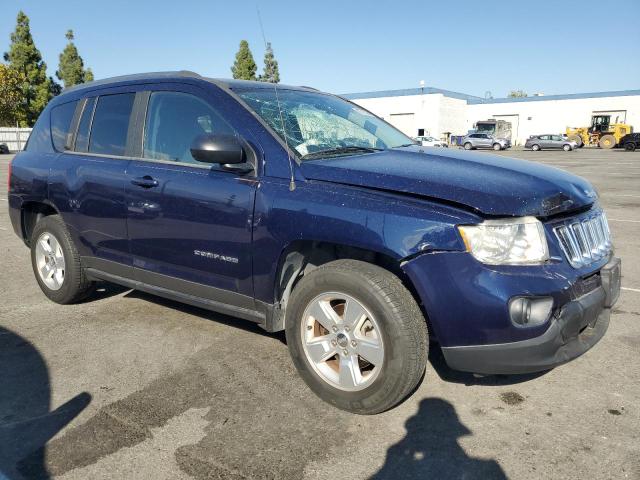 1C4NJCBA9DD187117 - 2013 JEEP COMPASS SPORT Көк фото 4