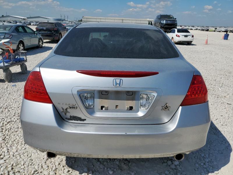 1HGCM66497A045510 - 2007 HONDA ACCORD SE Plata foto 6