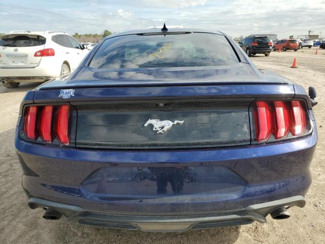 1FA6P8TH2L5189320 - 2020 FORD MUSTANG BLUE photo 6