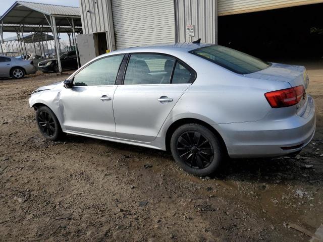 3VWLA7AJ4FM253691 - 2015 VOLKSWAGEN JETTA TDI SILVER photo 2