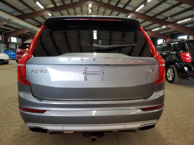 YV4A22PK1G1092626 - 2016 VOLVO XC90 T6 SILVER photo 6