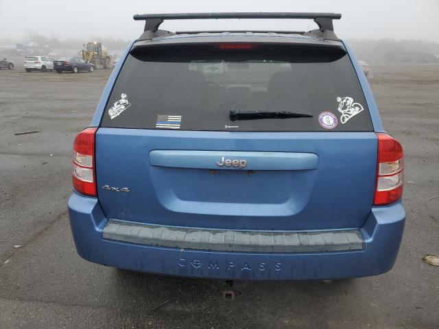 1J8FF47W67D177464 - 2007 JEEP COMPASS BLUE photo 6