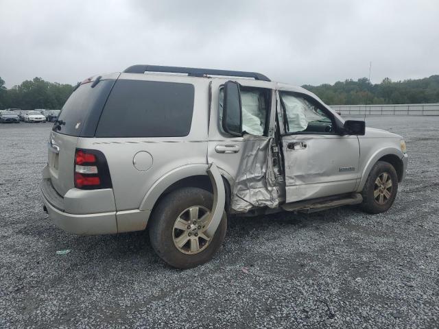 1FMEU63E78UA74990 - 2008 FORD EXPLORER XLT SILVER photo 3